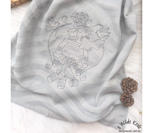 ADVENTSKALENDER 14. Dezember - Stickdatei Hochzeitsauto Just Married Line Art